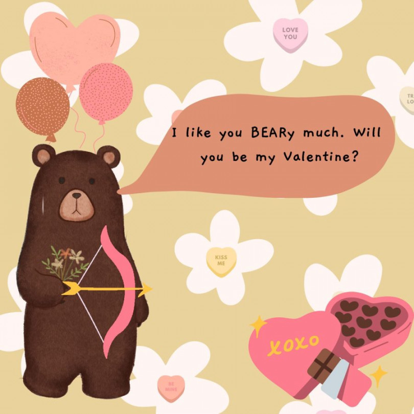 pun pick-up lines  find your  true love this Valentine