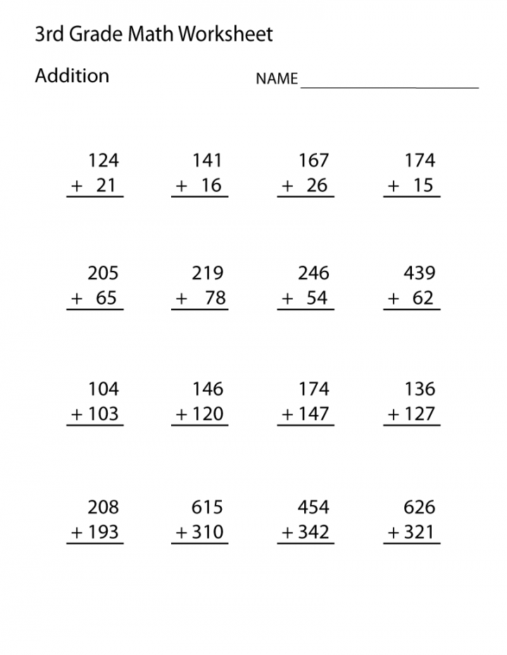 rd Grade Math Worksheets - Best Coloring Pages For Kids  nd