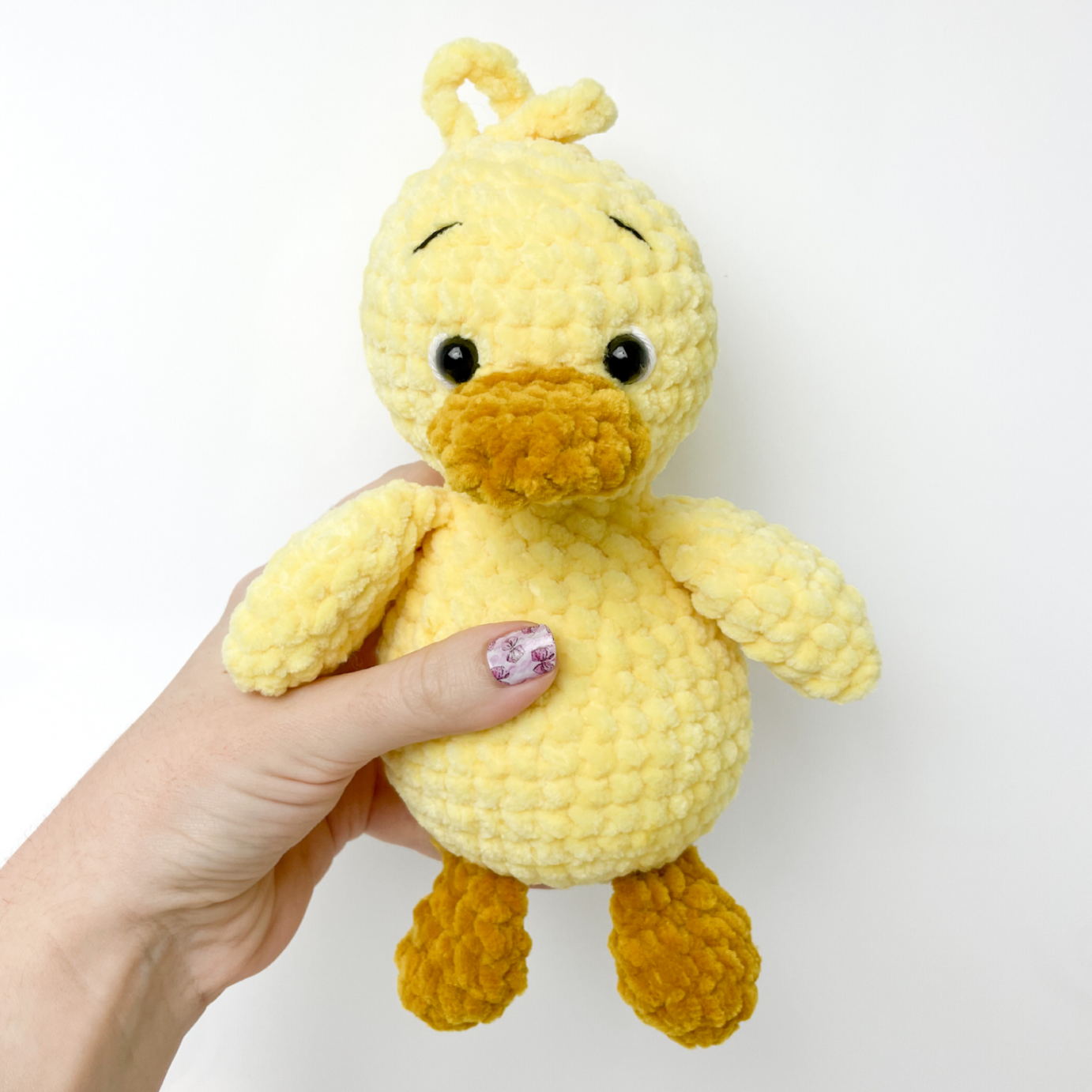 Rose and Lily Amigurumi: Crochet Duck - Free Crochet Pattern