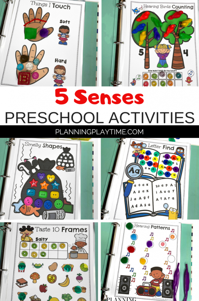 Senses Activities - Planning Playtime