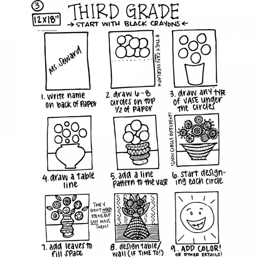 Third grade sub plans  Art lessons elementary, Art lesson plans