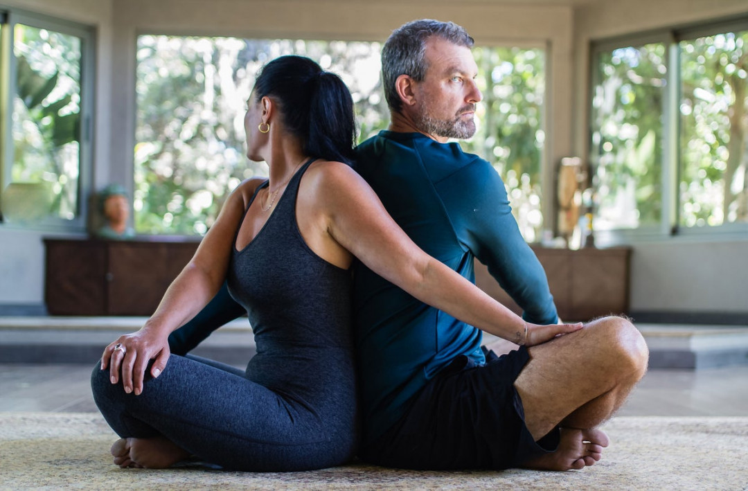 Try Partner Yoga For a Unique Valentine