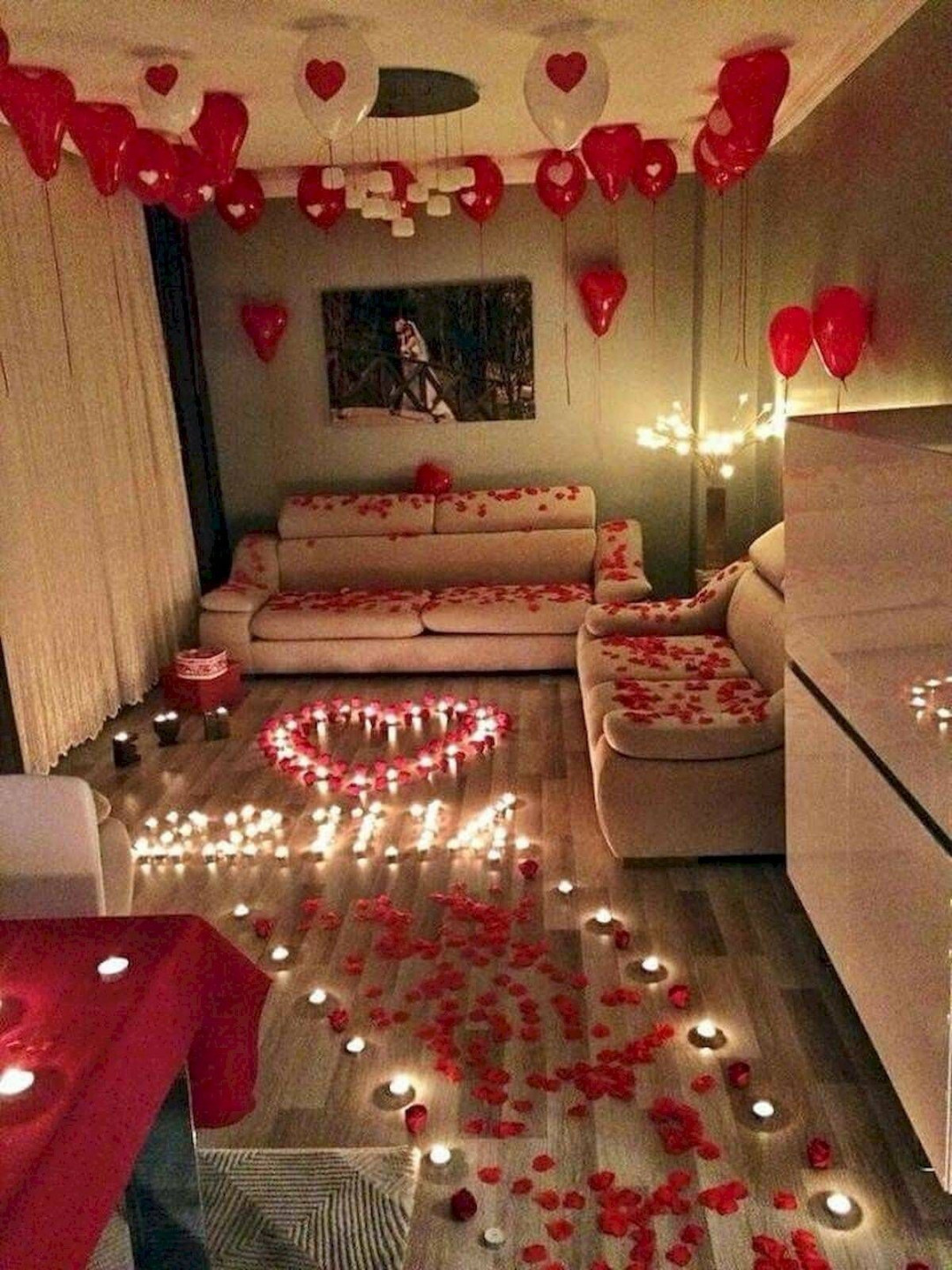 Valentine Bedroom Decoration Ideas  #BuildingDesign