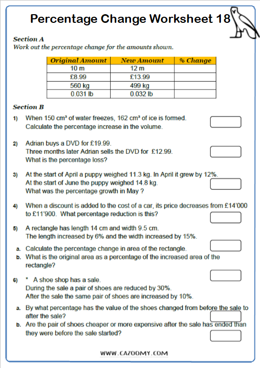 50+ Fresh Percent Word Problems Worksheet Answers 22