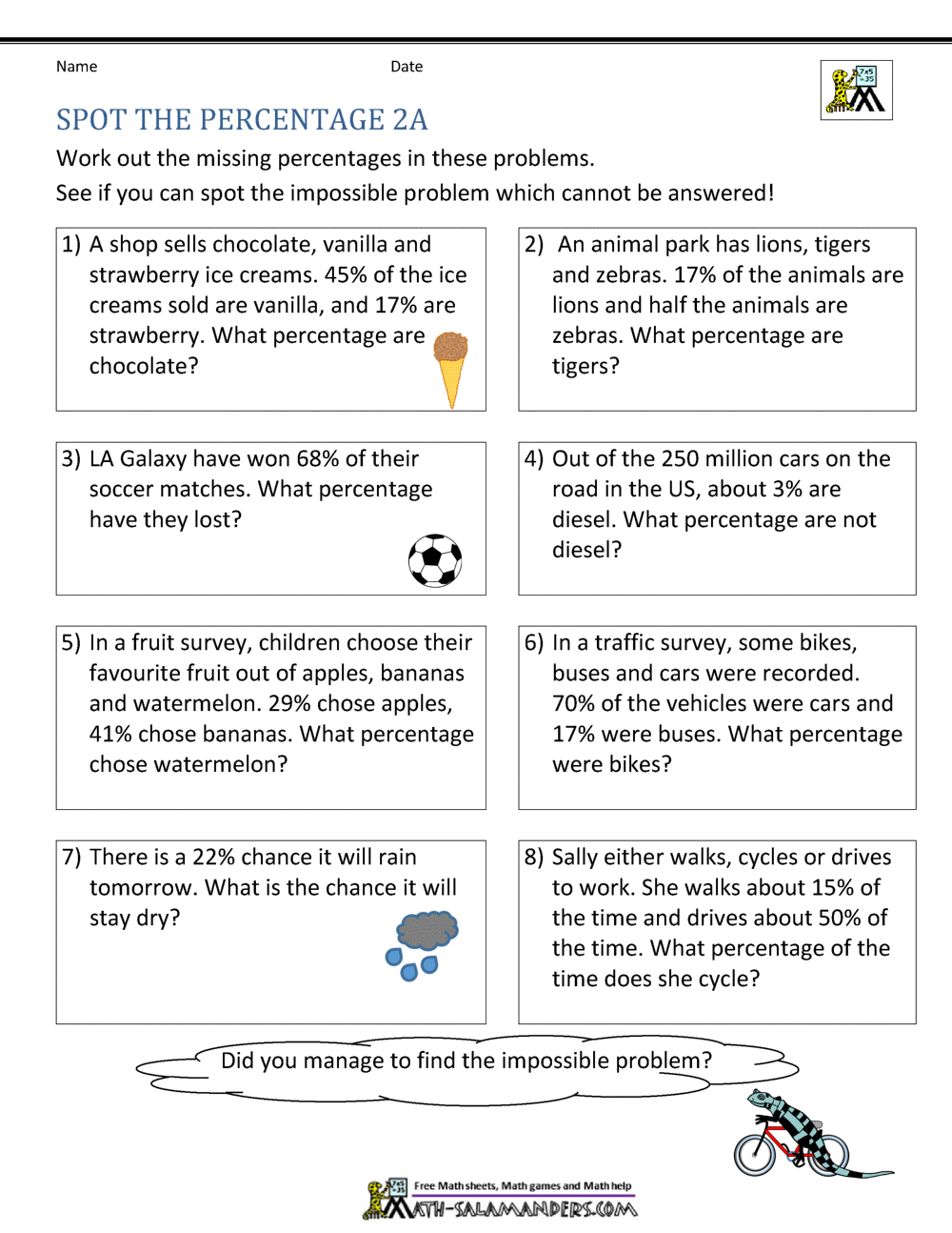 50+ Fresh Percent Word Problems Worksheet Answers 54