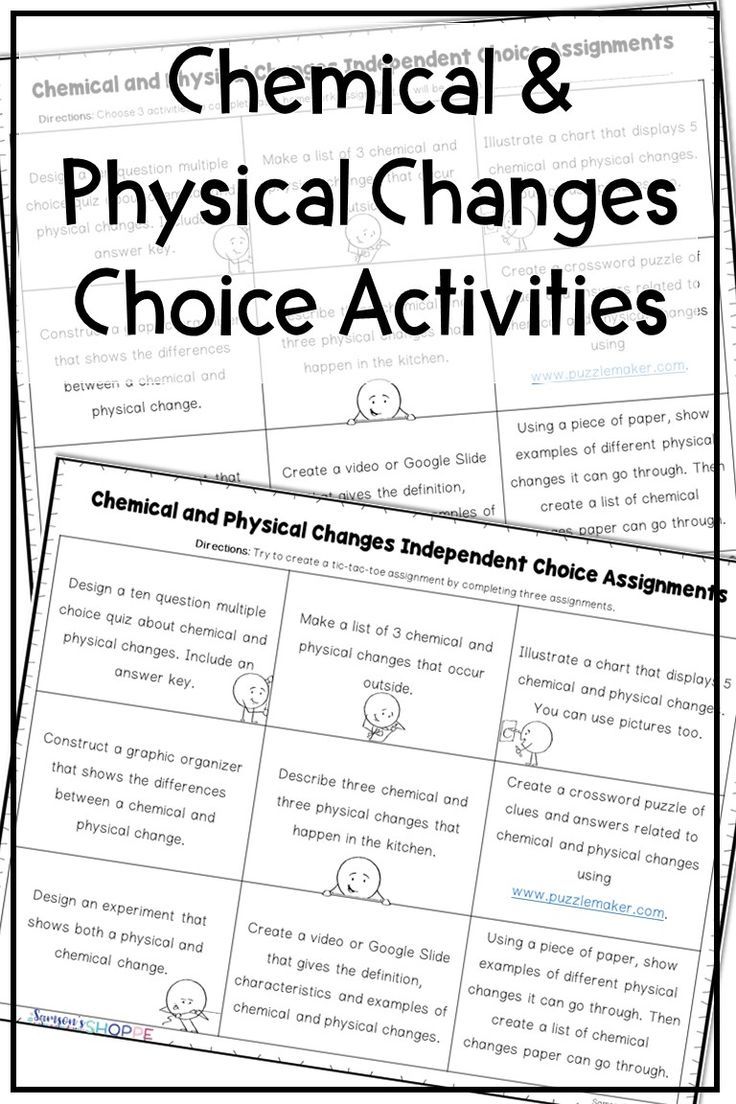 50+ Physical And Chemical Changes Worksheet With Answers 6