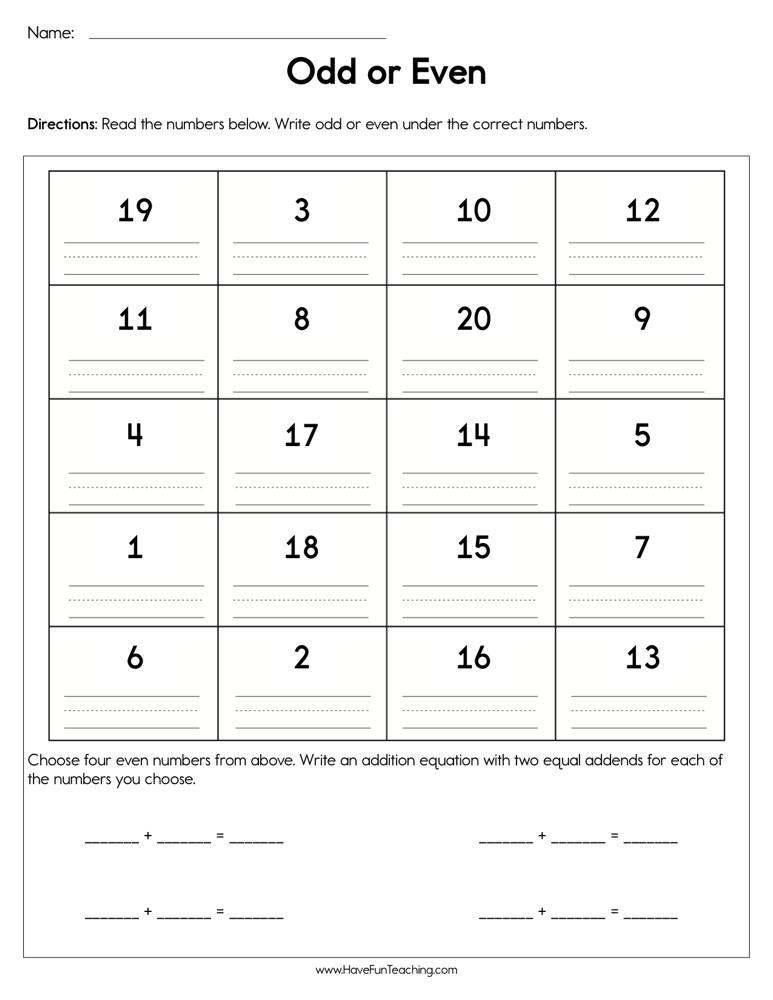 60+ Best Even And Odd Functions Worksheet 30