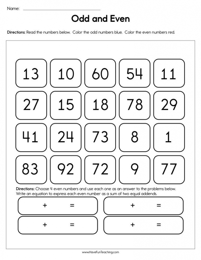 60+ Best Even And Odd Functions Worksheet 64