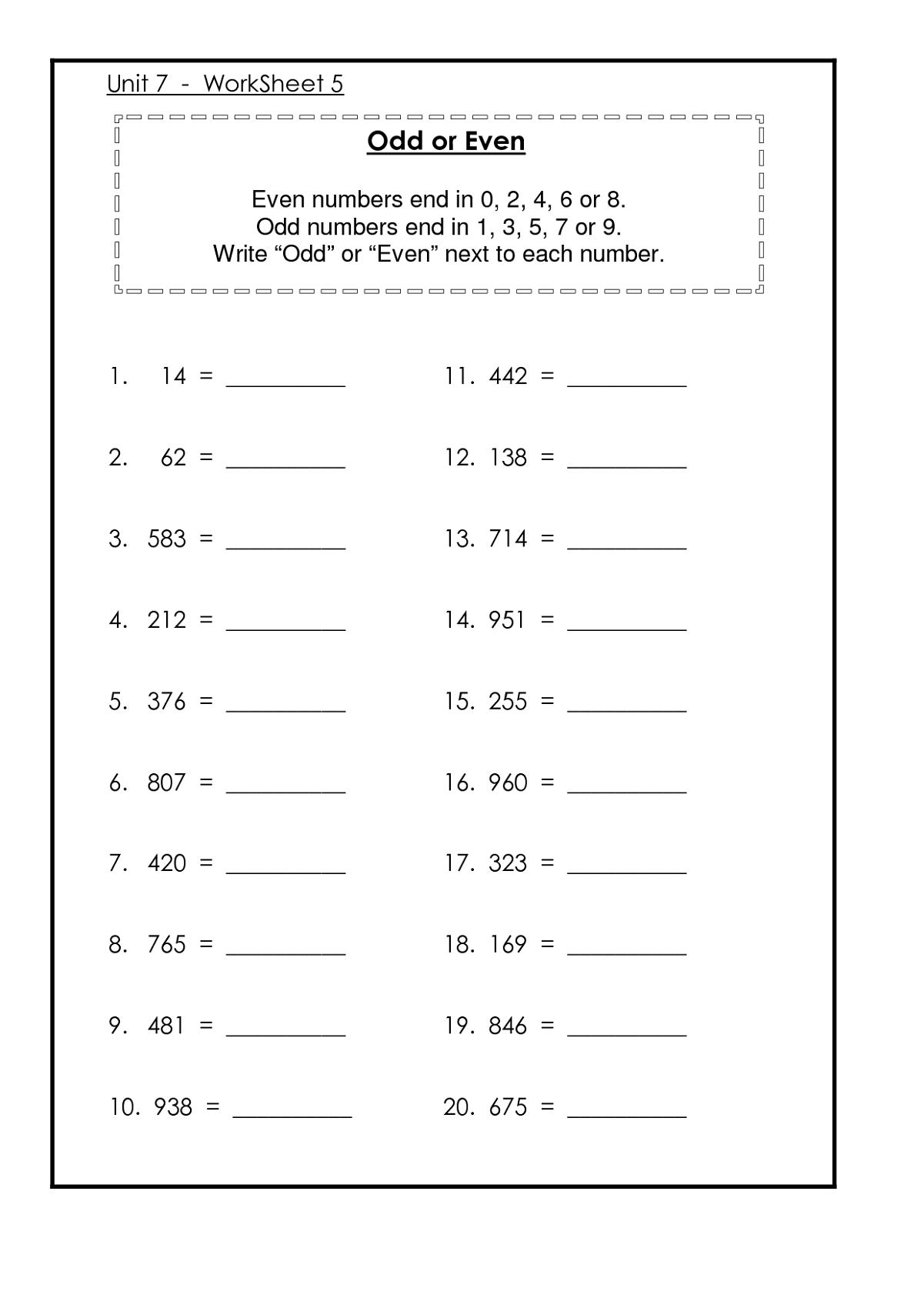 60+ Best Even And Odd Functions Worksheet 77