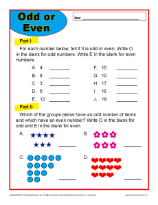 60+ Best Even And Odd Functions Worksheet 96