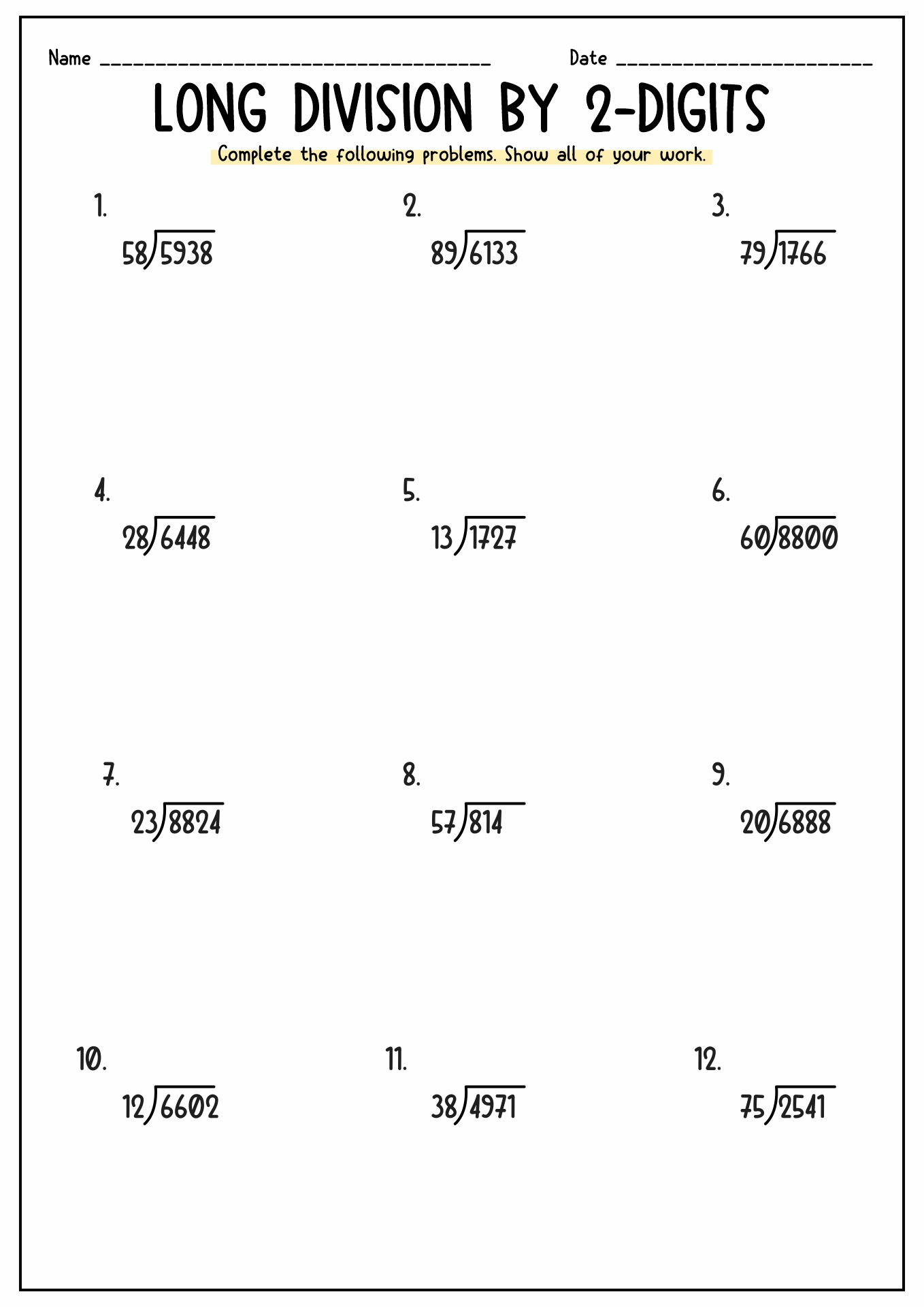 67 Worksheets For Fifth Graders 11