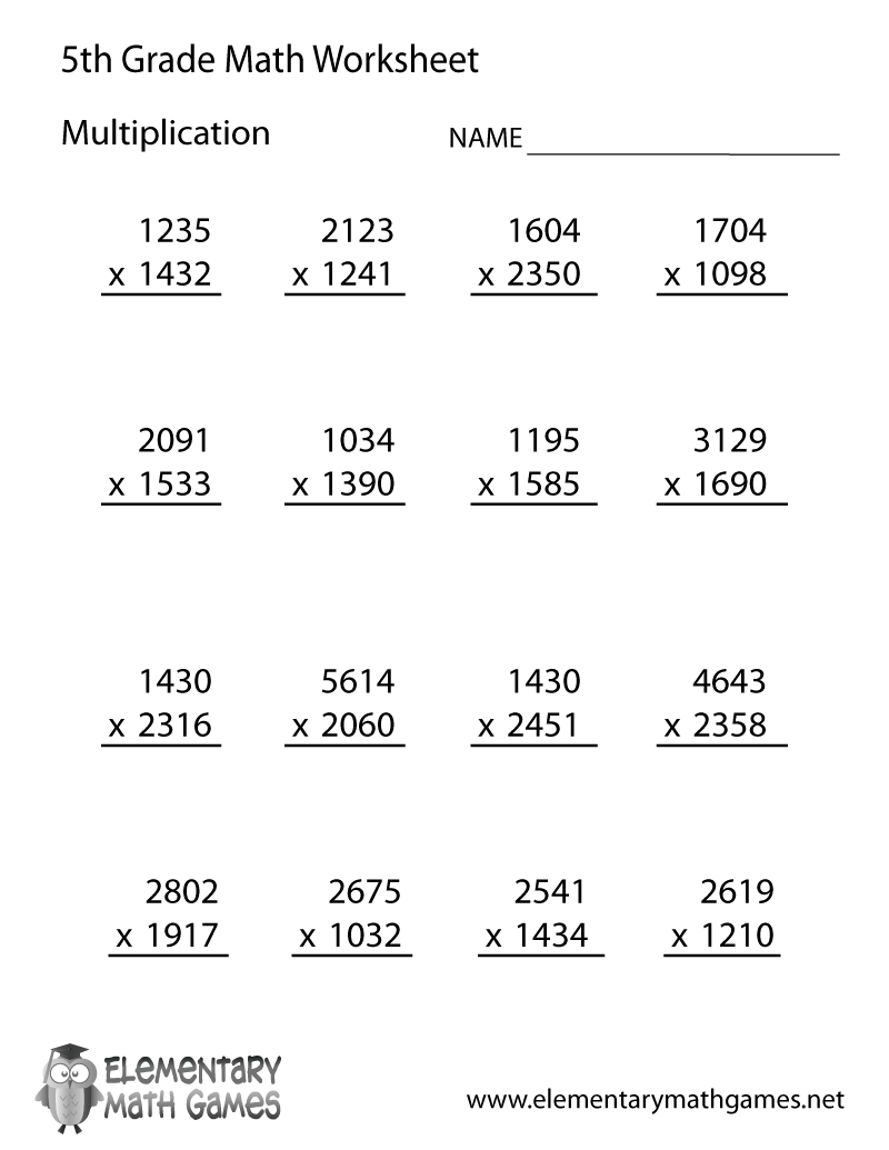 67 Worksheets For Fifth Graders 20