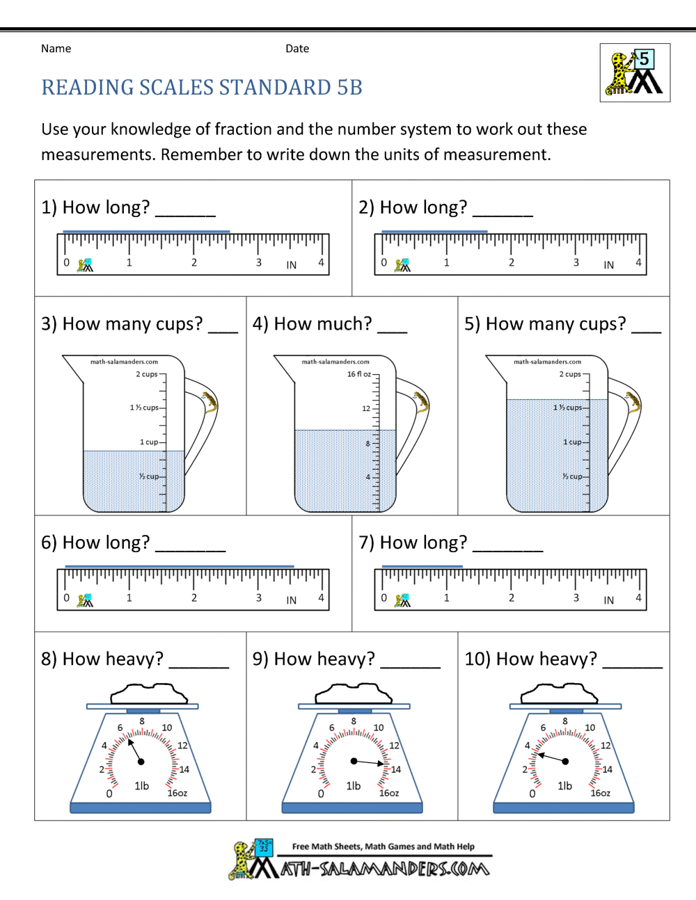 67 Worksheets For Fifth Graders 41