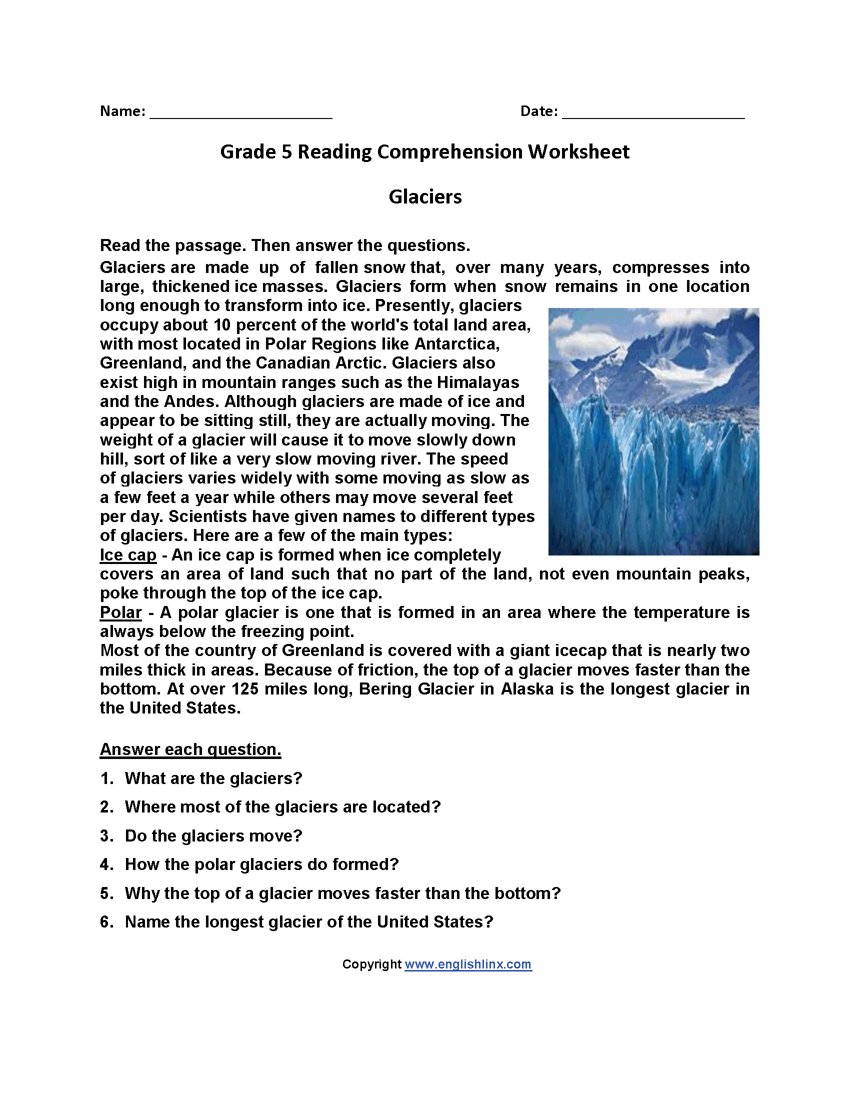 67 Worksheets For Fifth Graders 56