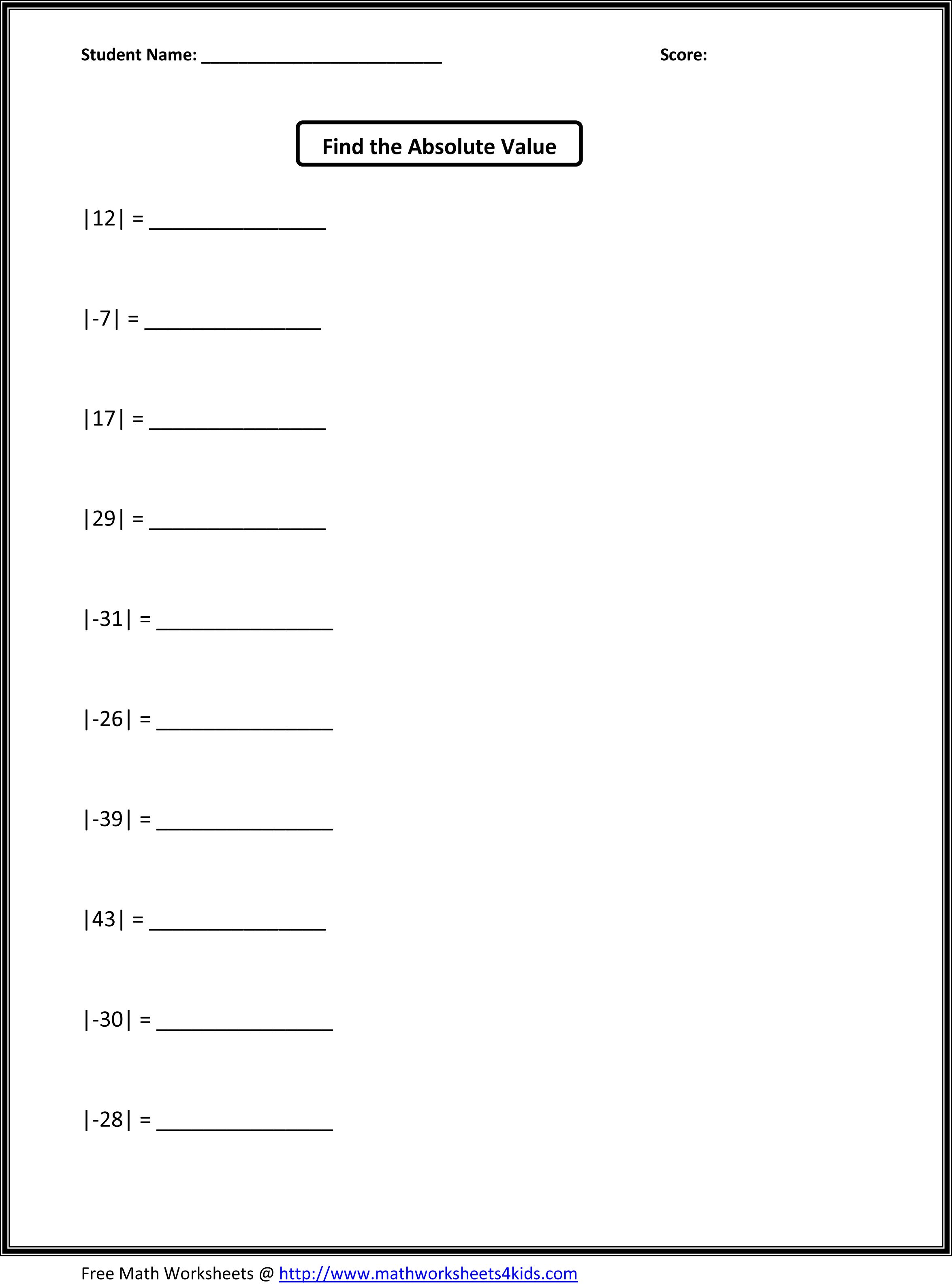 67 Worksheets For Fifth Graders 64