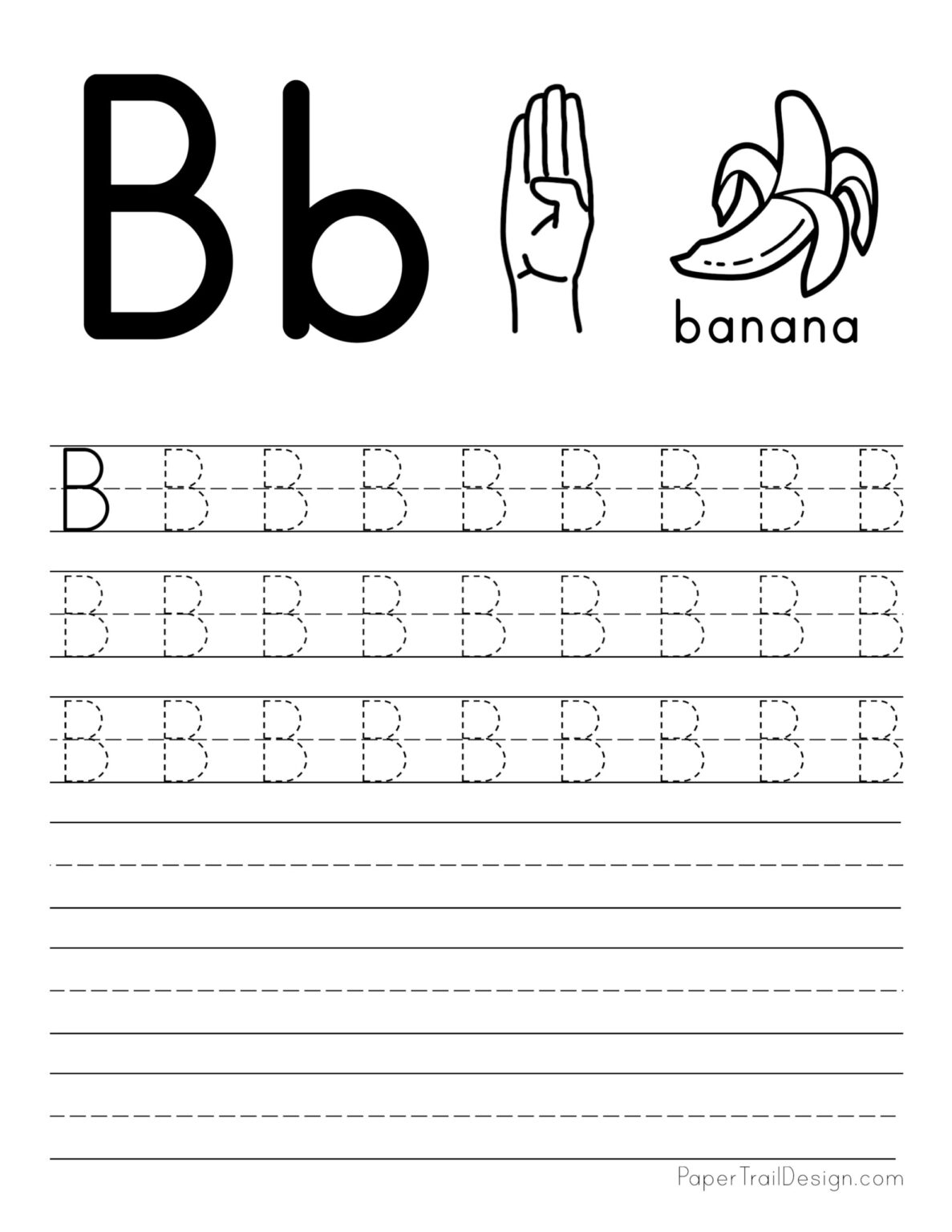 77 Trace Letter B Worksheet 20