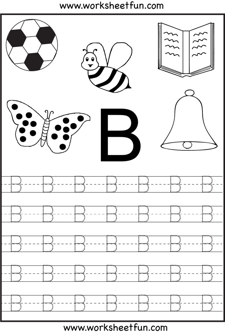 77 Trace Letter B Worksheet 29