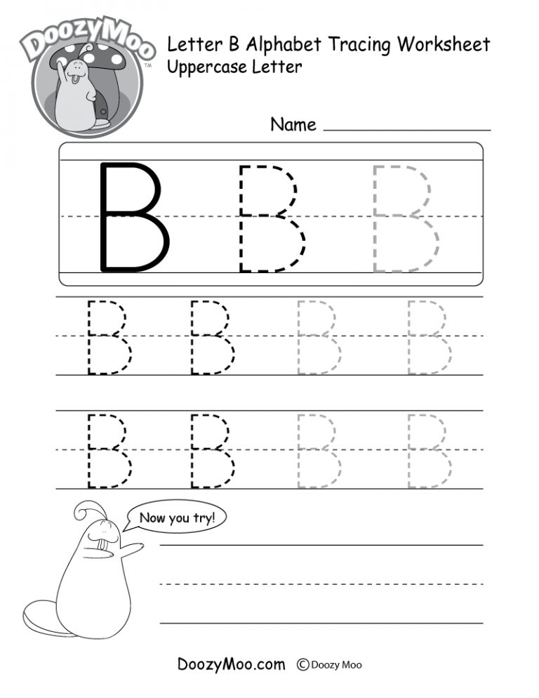 77 Trace Letter B Worksheet 33