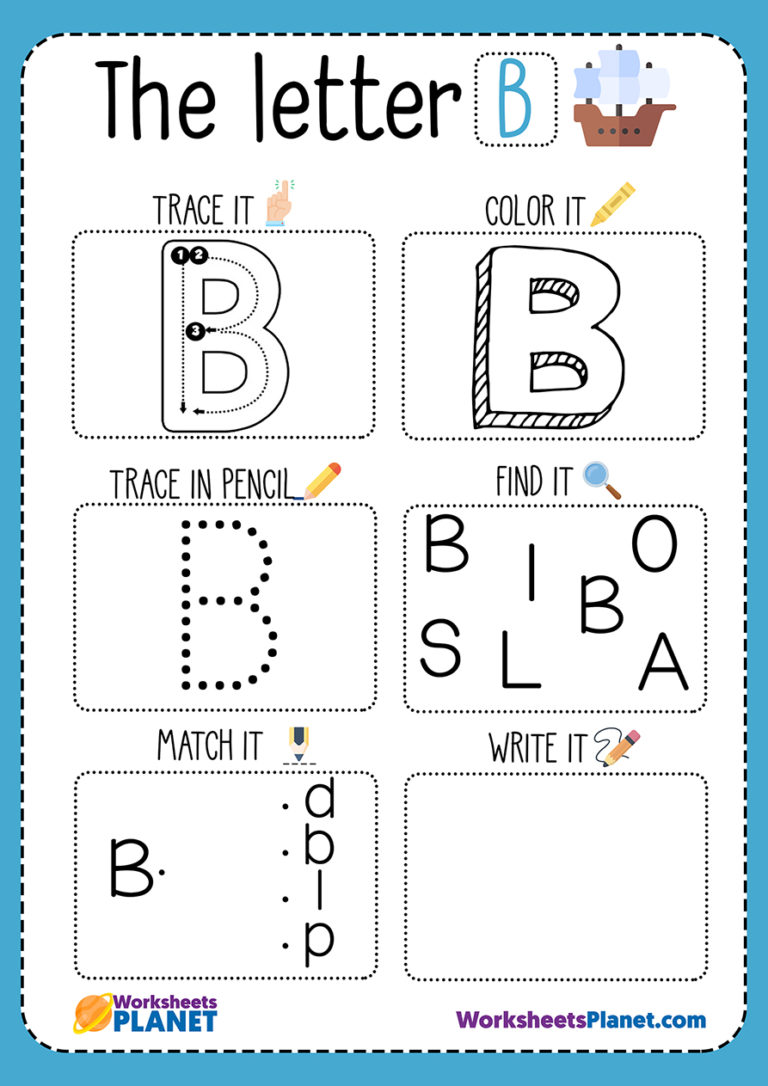 77 Trace Letter B Worksheet 69