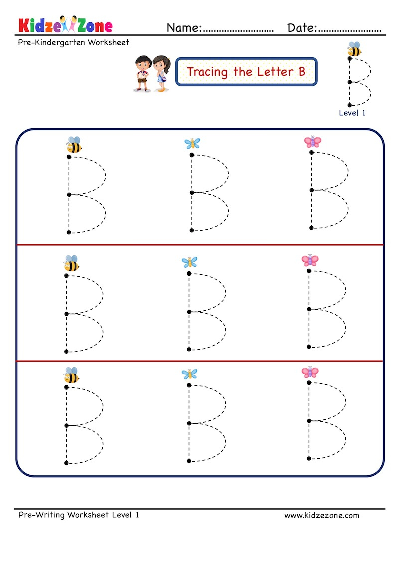 77 Trace Letter B Worksheet 8