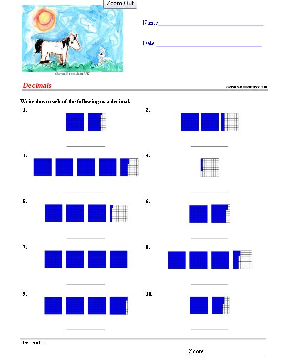 Adding Decimals Worksheet Pdf 12