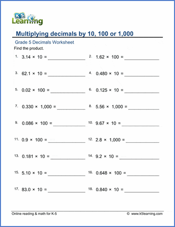 Free Worksheets For Math 15