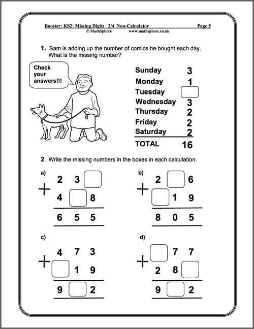 Free Worksheets For Math 32