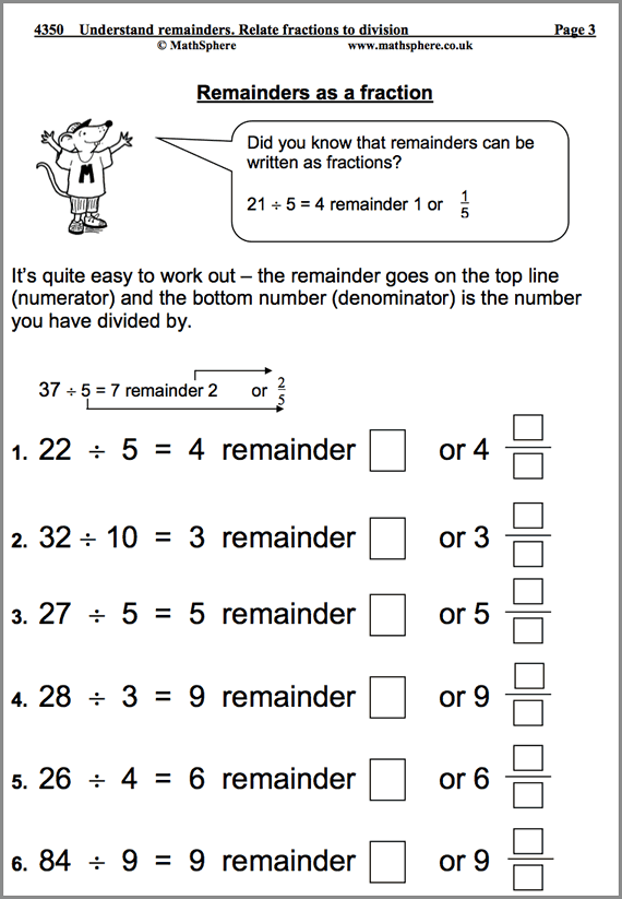 Free Worksheets For Math 43