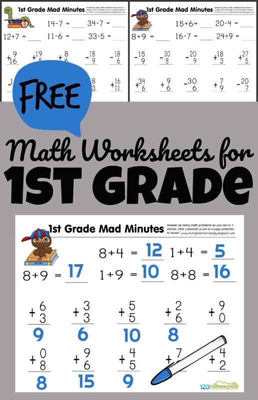 Free Worksheets For Math 58