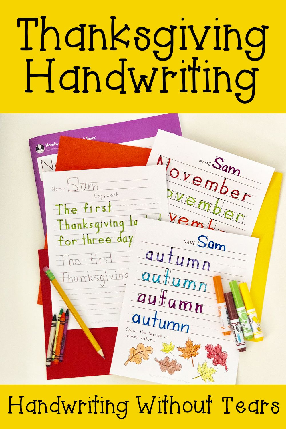 Handwriting Without Tears Worksheets 11