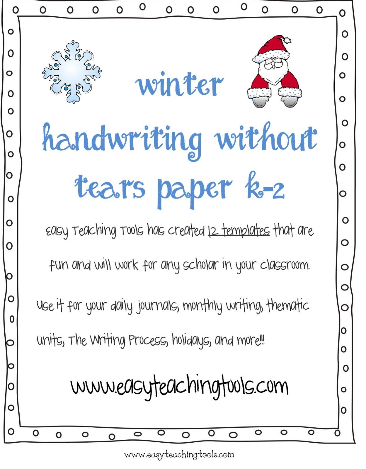 Handwriting Without Tears Worksheets 13