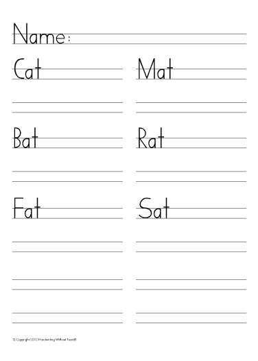 Handwriting Without Tears Worksheets 48