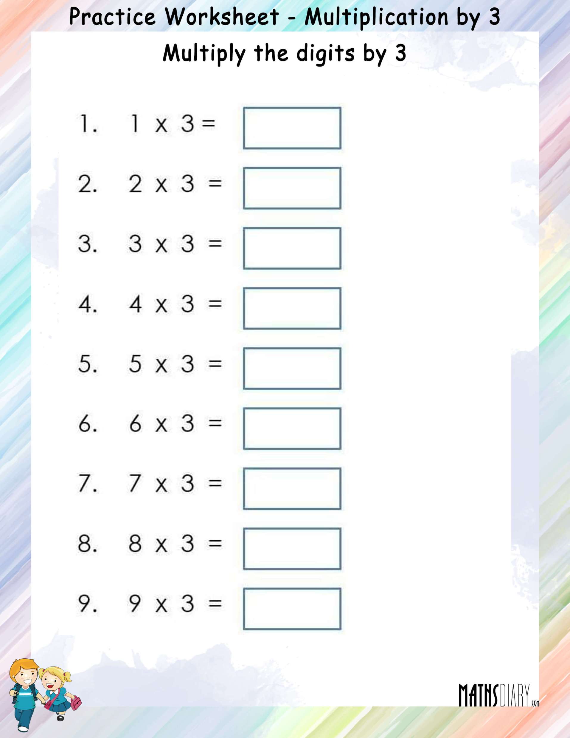 Multiplication Worksheets Grade 2 23