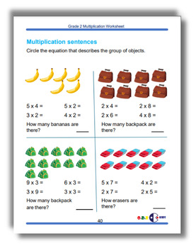 Multiplication Worksheets Grade 2 36