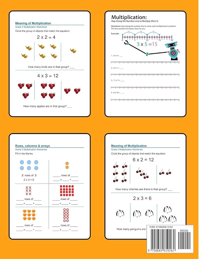 Multiplication Worksheets Grade 2 38