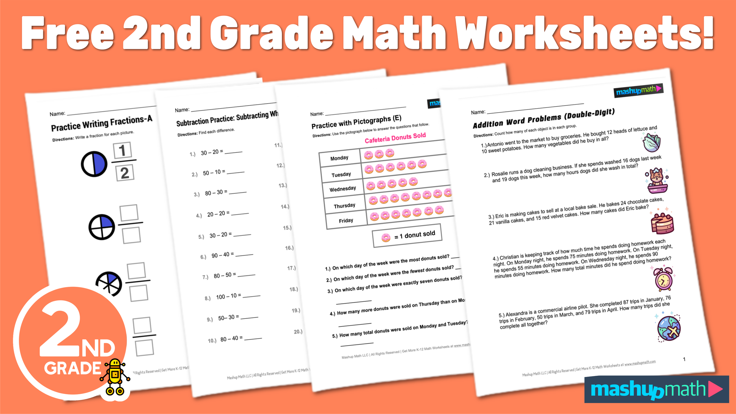 Multiplication Worksheets Grade 2 56