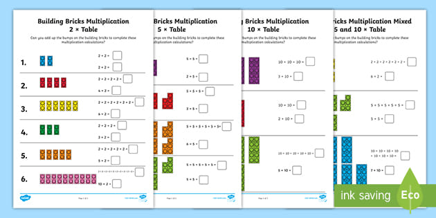 Multiplication Worksheets Grade 2 76