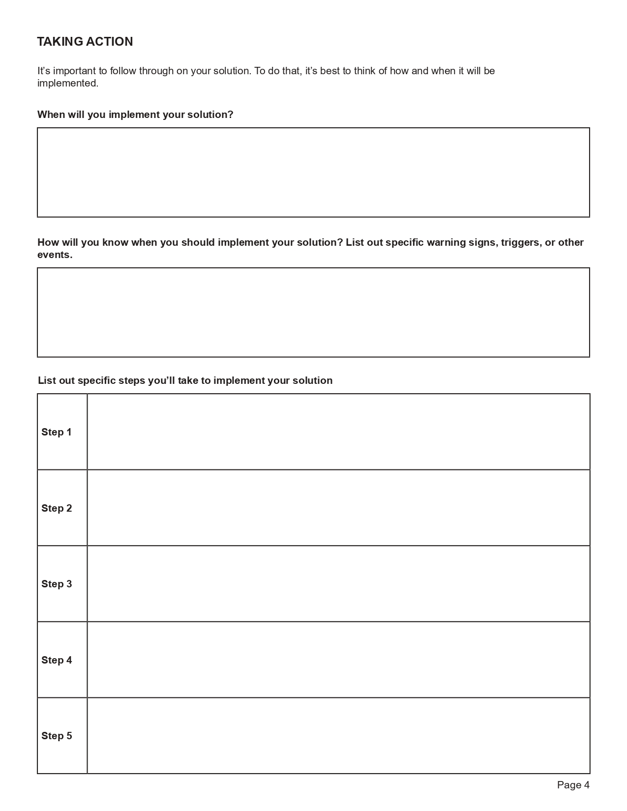 Printable Cbt Therapy Worksheets 1