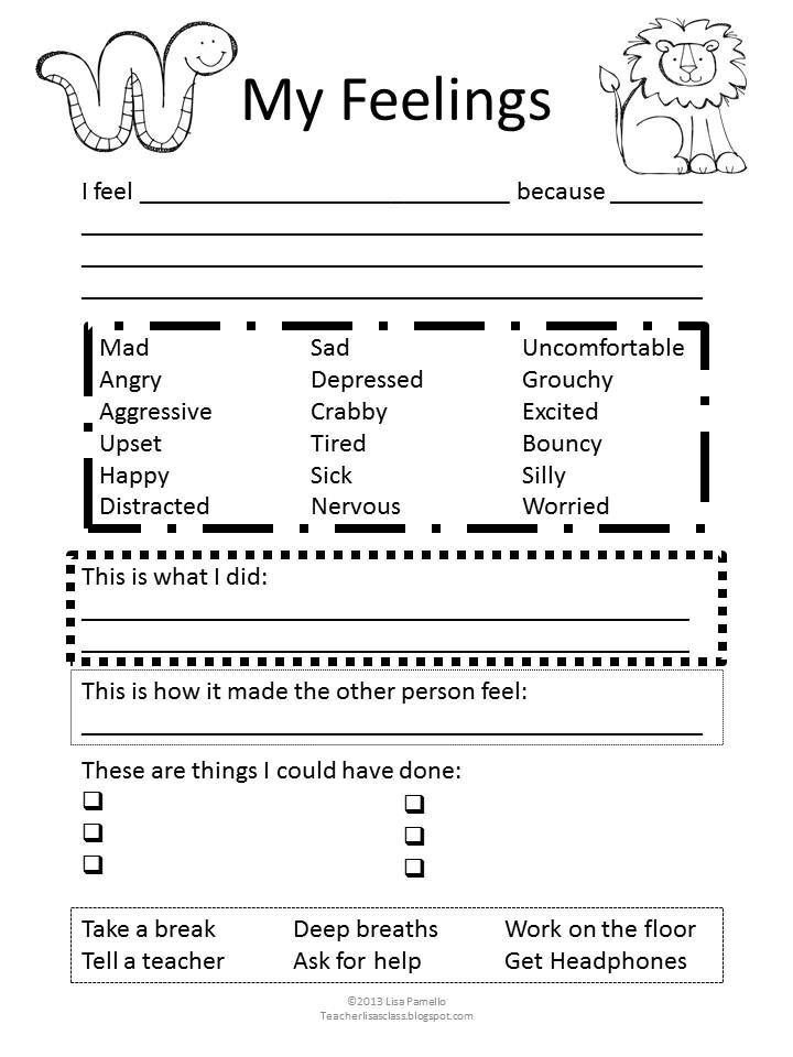 Printable Cbt Therapy Worksheets 14