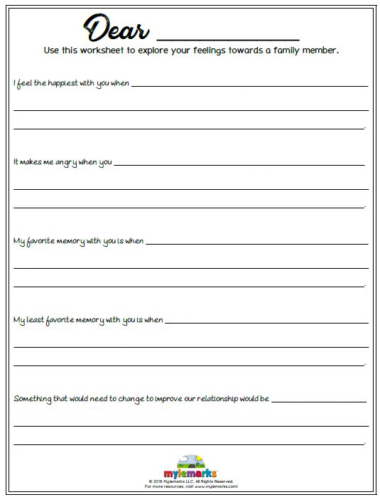 Printable Cbt Therapy Worksheets 32