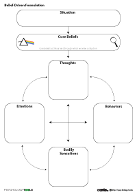 Printable Cbt Therapy Worksheets 90