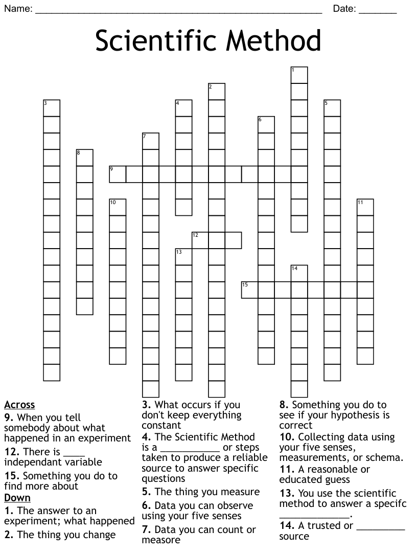 Scientific Method Worksheet Pdf 15