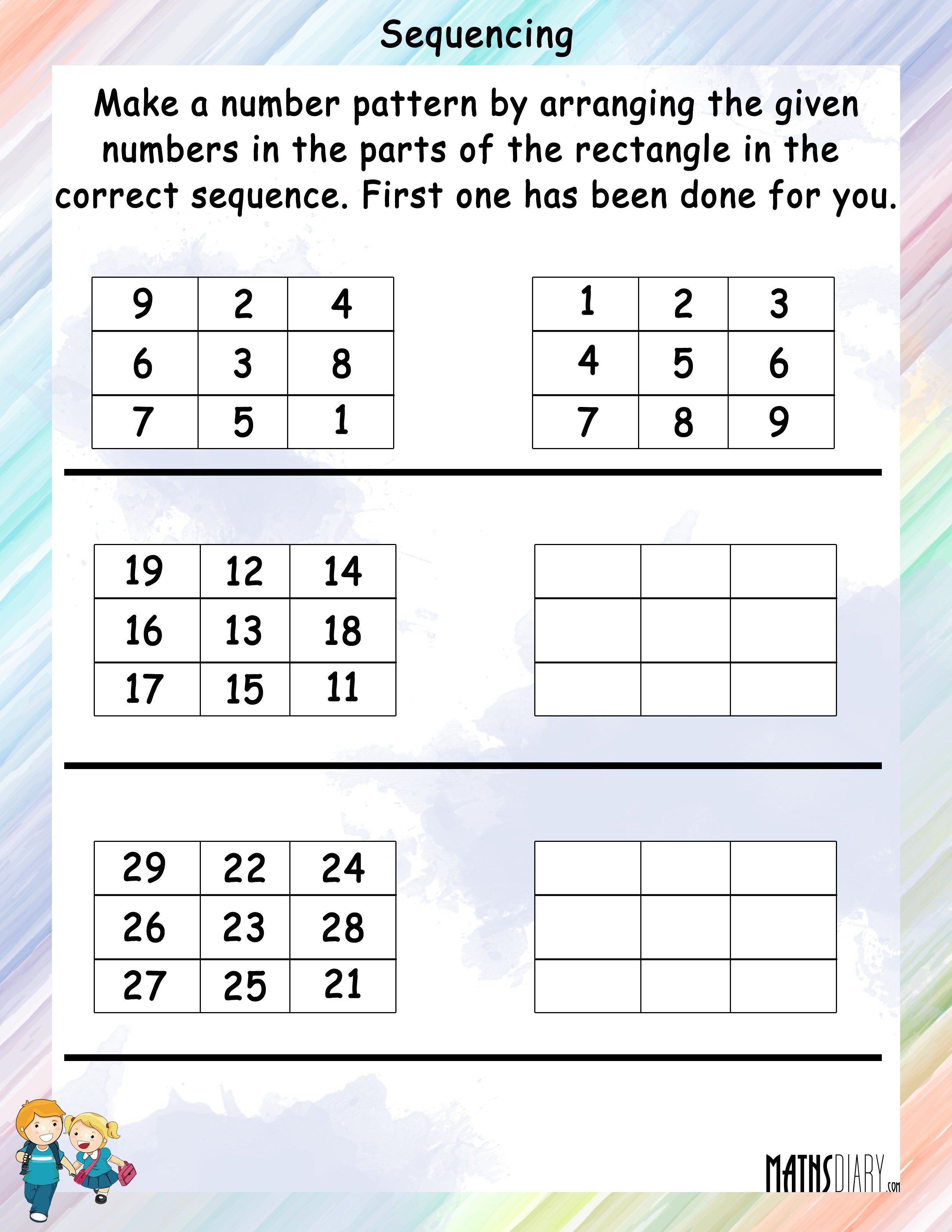 Worksheet On Number Patterns 21