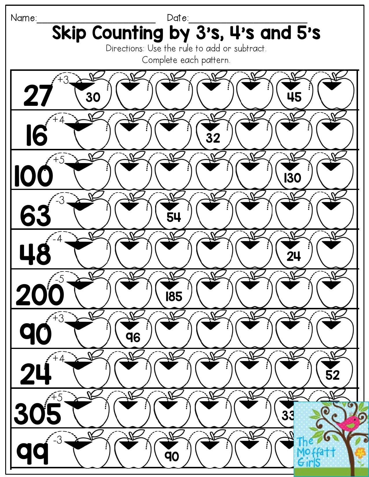 Worksheet On Number Patterns 27