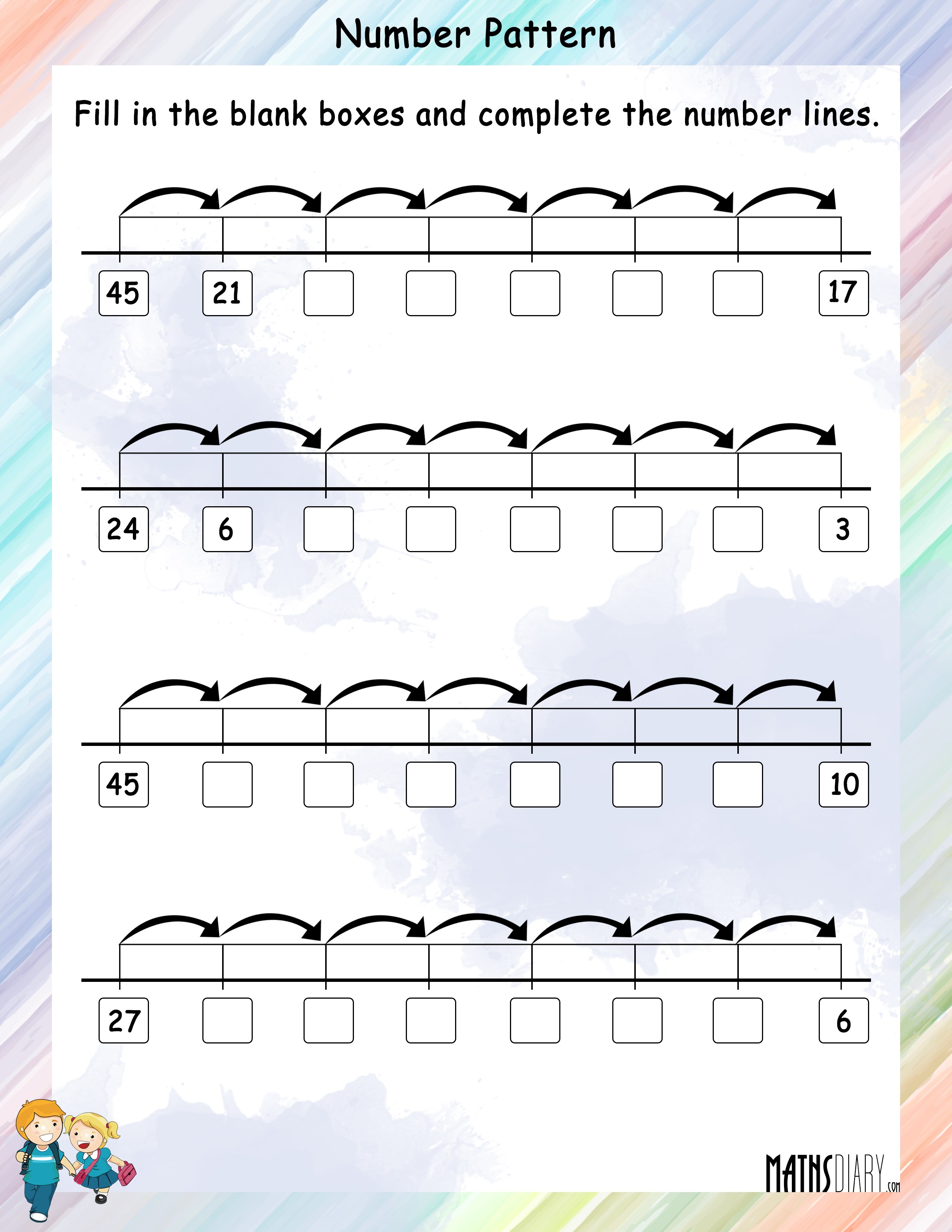 Worksheet On Number Patterns 29