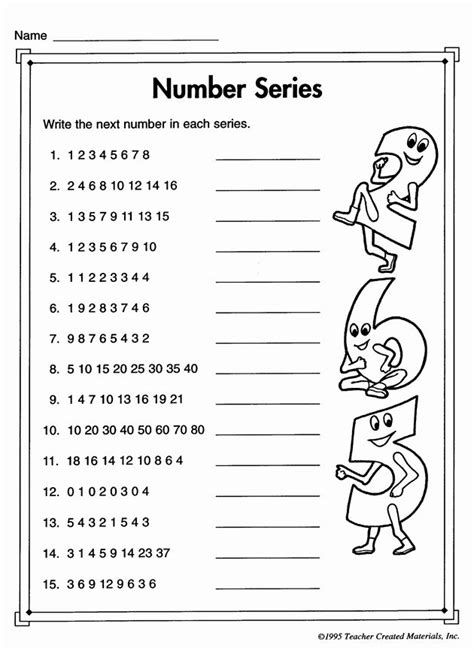 Worksheet On Number Patterns 51