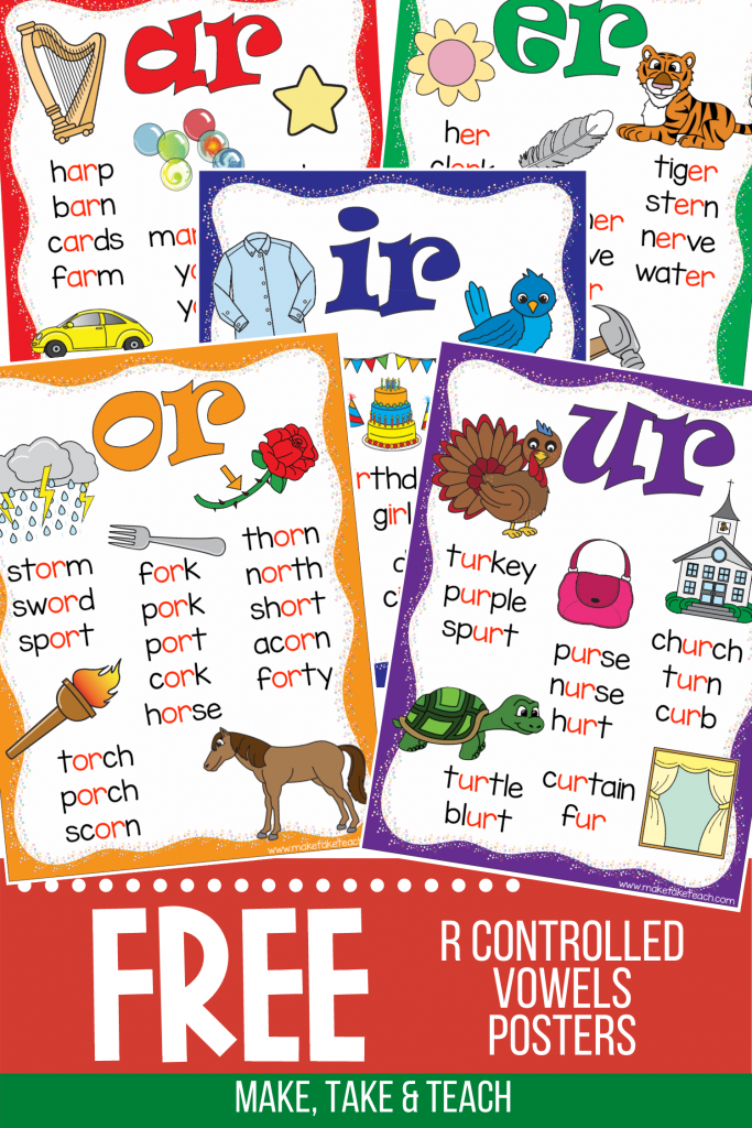 50 Vowel Controlled R Worksheets 34