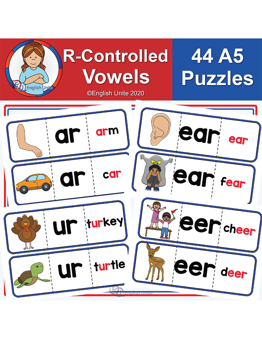 50 Vowel Controlled R Worksheets 44