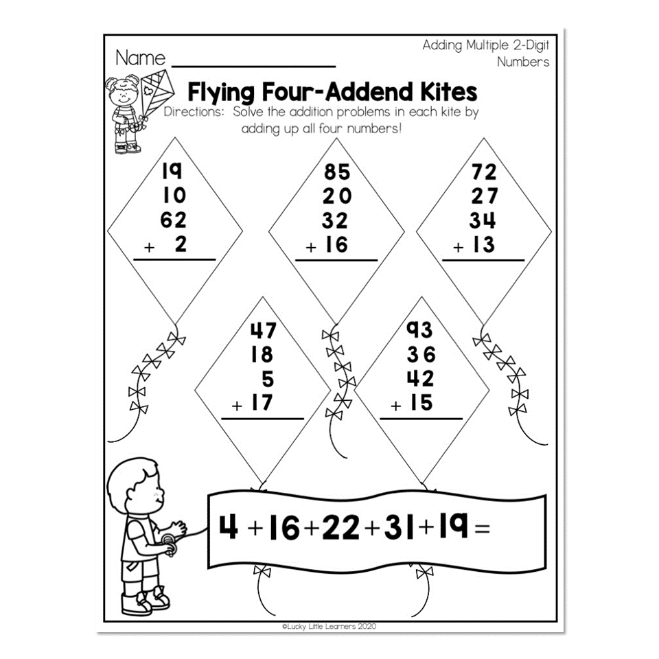 60 2Nd Grade Math Worksheet 13