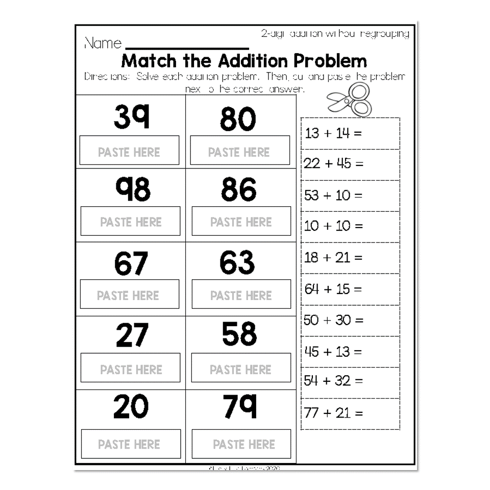 60 2Nd Grade Math Worksheet 63